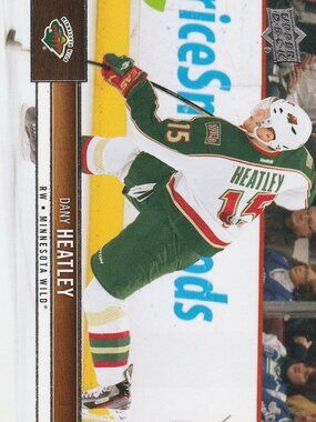 Dany Heatley - 2012/2013 Upper Deck Series 1 Hockey Card